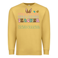 Antique Gold Easter bunny Teacher Premium Sweatshirt - OliviaCreatesArt