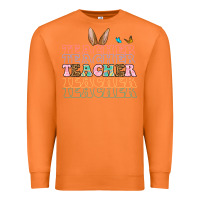 Carrot Easter bunny Teacher Premium Sweatshirt - OliviaCreatesArt