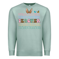 Seafoam Easter bunny Teacher Premium Sweatshirt - OliviaCreatesArt