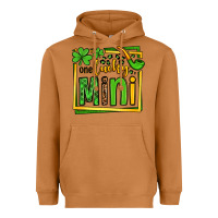 Meerkat One lucky mini St. Patrick's Heavyweight Hoodie - OliviaCreatesArt