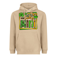 Mushroom One lucky mini St. Patrick's Heavyweight Hoodie - OliviaCreatesArt