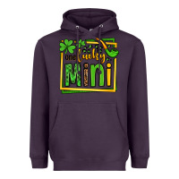 Plum One lucky mini St. Patrick's Heavyweight Hoodie - OliviaCreatesArt