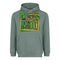 Sage One lucky mini St. Patrick's Heavyweight Hoodie - OliviaCreatesArt