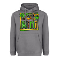 Storm One lucky mini St. Patrick's Heavyweight Hoodie - OliviaCreatesArt