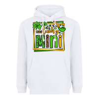 White One lucky mini St. Patrick's Heavyweight Hoodie - OliviaCreatesArt
