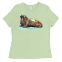 Matcha Walrus Ladies Tee - LillyAllenDesigns