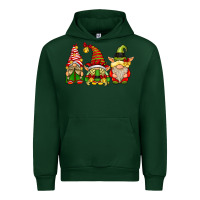 Forest Green Elf Gnomes Urban Hoodie - CowhideDigitalArt