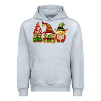 Heather Grey Elf Gnomes Urban Hoodie - CowhideDigitalArt