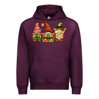 Mauve Wine Elf Gnomes Urban Hoodie - CowhideDigitalArt
