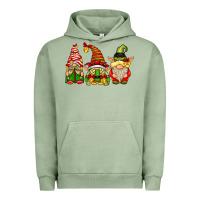Pigment Oil Green Elf Gnomes Urban Hoodie - CowhideDigitalArt