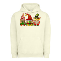 Pigment Pistachio Elf Gnomes Urban Hoodie - CowhideDigitalArt