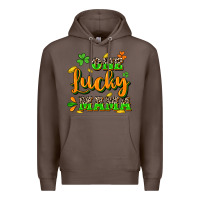 Coffee One lucky Mama St. Patrick's Day Premium Hoodie - CowGirlArtShop