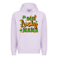 Lilac One lucky Mama St. Patrick's Day Premium Hoodie - CowGirlArtShop