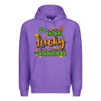 Purple One lucky Mama St. Patrick's Day Premium Hoodie - CowGirlArtShop