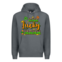 Rock One lucky Mama St. Patrick's Day Premium Hoodie - CowGirlArtShop