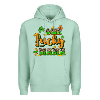Seafoam One lucky Mama St. Patrick's Day Premium Hoodie - CowGirlArtShop