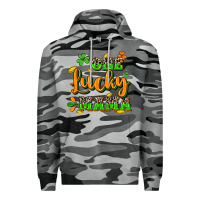 Slate Camo One lucky Mama St. Patrick's Day Premium Hoodie - CowGirlArtShop