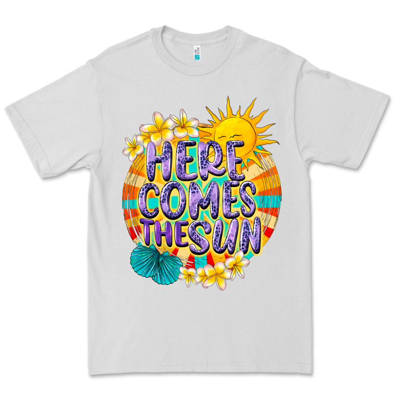 Here Comes The Sun Premium Tee by NancyCooperArtShop | Teevron
