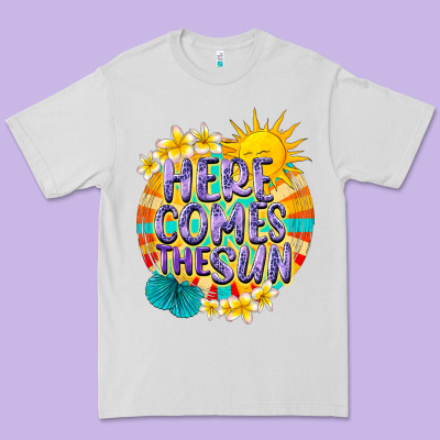 Here Comes The Sun Premium Tee Designed By Nancycooperartshop