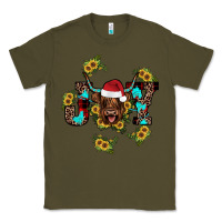 Army Green joy Sunflower Classic Tee - JahusDesignShop