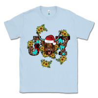 Dusty Blue joy Sunflower Classic Tee - JahusDesignShop