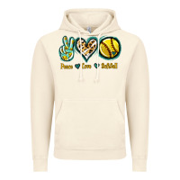 Vintage Artic Peace Love Softball Vintage Hoodie - Jasminsmagicworld
