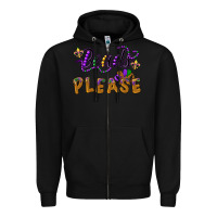 Black beads please Zipper Hoodie - CowGirlArtShop