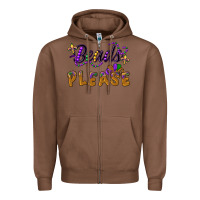 Chestnut beads please Zipper Hoodie - CowGirlArtShop