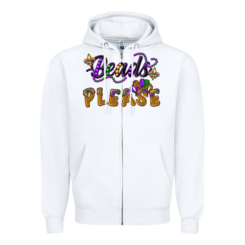 Beads Please Zipper Hoodie by CowGirlArtShop | Teevron