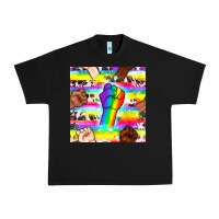 Black Pride lgbtq hands with cowhide seamless pattern Urban Heavy Tee - BundleAndBundleShop