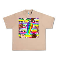 Burro Pride lgbtq hands with cowhide seamless pattern Urban Heavy Tee - BundleAndBundleShop