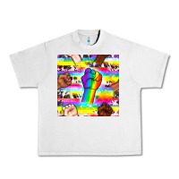 Lunar Rock Pride lgbtq hands with cowhide seamless pattern Urban Heavy Tee - BundleAndBundleShop