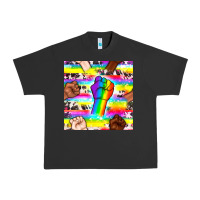 Pigment Black Pride lgbtq hands with cowhide seamless pattern Urban Heavy Tee - BundleAndBundleShop