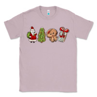 Lilac christmas milk and cookies Classic Tee - MaliasSmallBusiness
