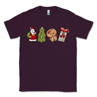 Plum christmas milk and cookies Classic Tee - MaliasSmallBusiness