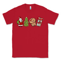 Red christmas milk and cookies Classic Tee - MaliasSmallBusiness