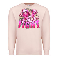 Pale Pink fight cancer Premium Sweatshirt - FaDigitalArtStudio