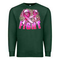 Sports Green fight cancer Premium Sweatshirt - FaDigitalArtStudio