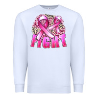 White fight cancer Premium Sweatshirt - FaDigitalArtStudio