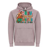 Vintage Zinc i can buy myself chickens i can hatch my own eggs Vintage Hoodie - MaliasSmallBusiness