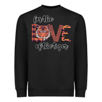 Black For The Love Of The Tiger Heavyweight Sweatshirt - Bettercallsaul