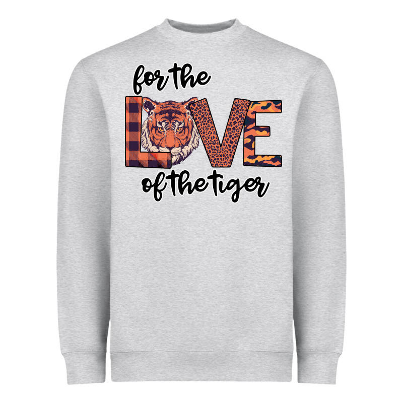 For The Love Of The Tiger Heavyweight Sweatshirt by Bettercallsaul | Teevron