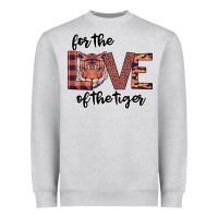 Heather Grey For The Love Of The Tiger Heavyweight Sweatshirt - Bettercallsaul