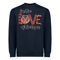 Navy For The Love Of The Tiger Heavyweight Sweatshirt - Bettercallsaul