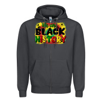 Smoke we are black history Zipper Hoodie - CowGirlArtShop