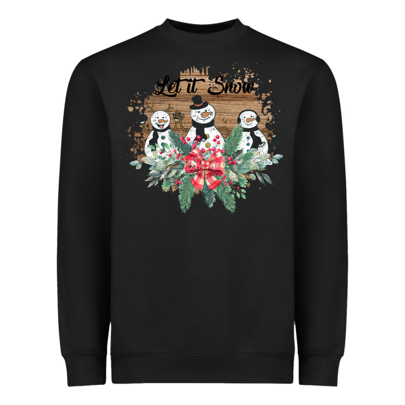 Let It Snow Heavyweight Sweatshirt by Bettercallsaul | Teevron