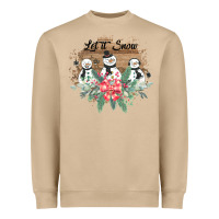 Mushroom Let it snow Heavyweight Sweatshirt - Bettercallsaul