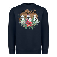 Navy Let it snow Heavyweight Sweatshirt - Bettercallsaul