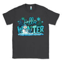 Smoke hello winter snowman Classic Tee - MaliasSmallBusiness