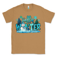 Toasted Coconut hello winter snowman Classic Tee - MaliasSmallBusiness